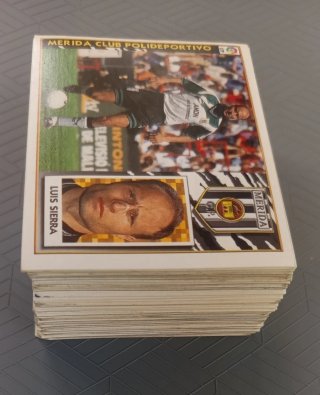 Lote 100 cromos diferentes sin pegar 97 98 Ed Este