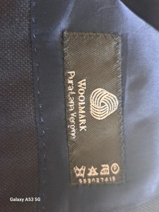 Giacca + pantalone uomo blu