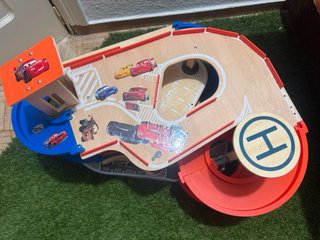 Pista de Carreras Madera Niños