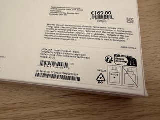 Apple Magic Trackpad USB-C Negro PRECINTADO