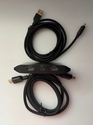 Capturadora Elgato HD60 X + Cables Originales