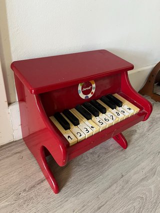 Piano Janod Rosso per Bambini