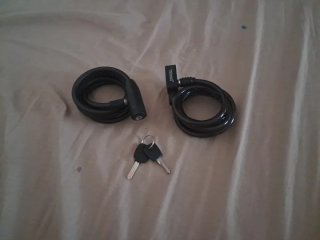 Dos Candados para bicicleta con llaves