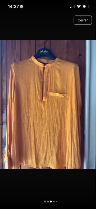 Camisa Zara manga larga