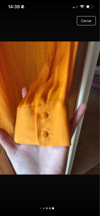 Camisa Zara manga larga