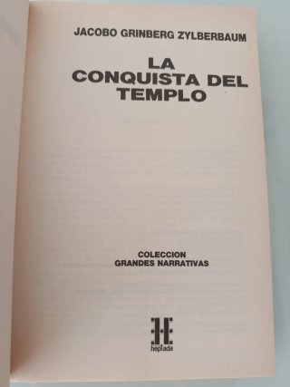 LA CONQUISTA DEL TEMPLO GRINBERG ZYLBERBAUM