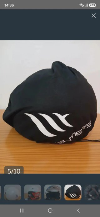 Casco MT OF501B Street Talla M Blanco Perla