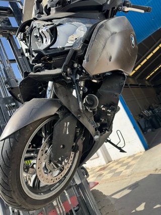 BMW C650GT 2016 Scooter Negra/Dorada Siniestro