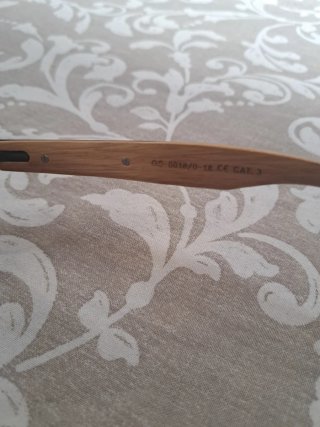 Gafas de sol Belsun polarizadas de madera de peral