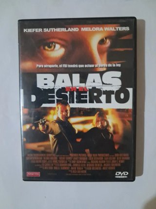 Balas en el Desierto DVD Kiefer Sutherland