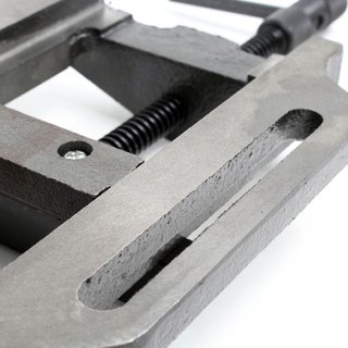 Tornillo de banco industrial 100 mm para taller