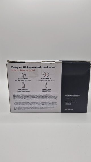Altavoces Trust Polo 2.0 USB/AUX 8W Negros