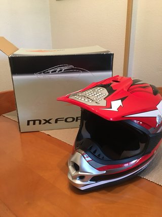Casco Motocross Infantil MX Force Rojo