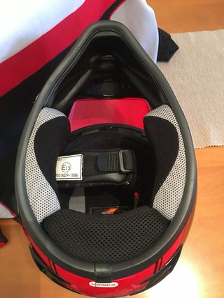 Casco Motocross Infantil MX Force Rojo
