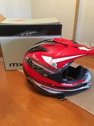 Casco Motocross Infantil MX Force Rojo