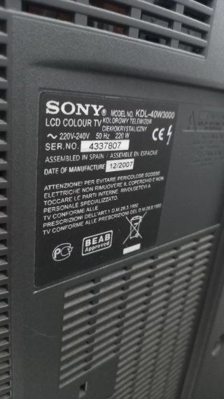Televisor Sony Bravia 40 Full HD