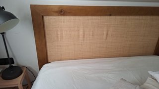 Cabecero Hannun Marnie Madera y Rejilla