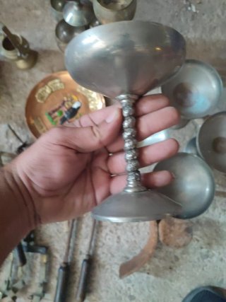 Lote antigüedades metal y herramientas