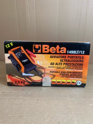 Arrancador Booster Coche Beta 1498LT 12V 2000A