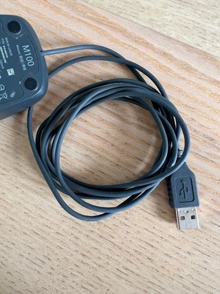 Ratón Logitech USB Negro