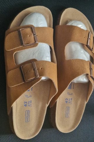 Sandalias Birkenstock Marrón Talla 42