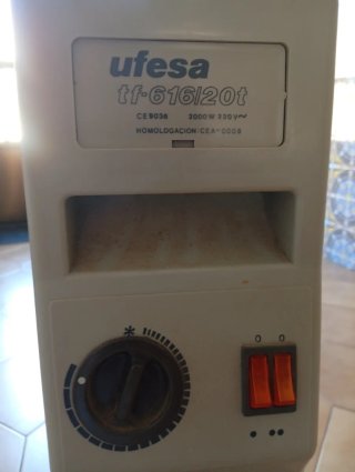 Radiador Ufesa Beige