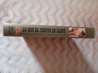 VHS Lo que el viento se llevó Edición Limitada
