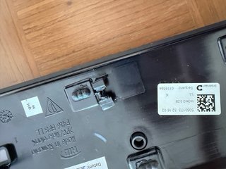 Vendo moldura en carbono para Porsche Macan