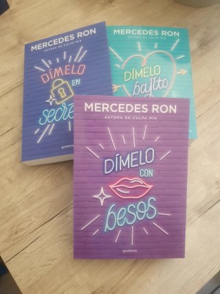 Trilogía Dímelo (pack con: Dímelo bajito | Díme...