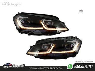 FAROS DELANTEROS LUZ DIURNA LED PARA VOLKSWAGEN GOLF 7 2012-2017