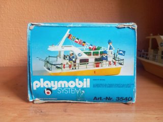 647. Playmobil barco de recreo vacaciones 3540