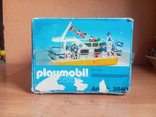 647. Playmobil barco de recreo vacaciones 3540
