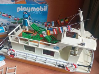 647. Playmobil barco de recreo vacaciones 3540