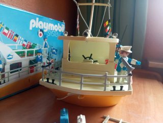 647. Playmobil barco de recreo vacaciones 3540