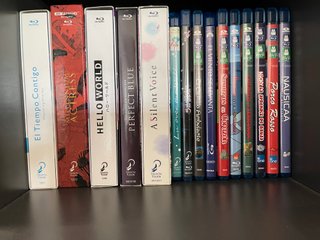 Colección de 90 Películas Anime Blu-ray/DVD/4K