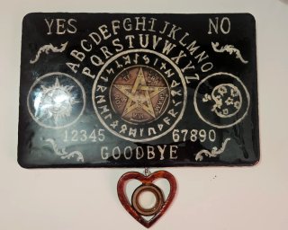 Tabla Ouija Antigua Recuperada