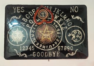 Tabla Ouija Antigua Recuperada