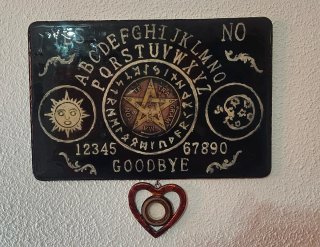 Tabla Ouija Antigua Recuperada
