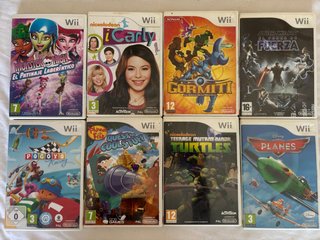 Lote 8 Juegos Wii Infantiles