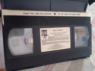 VHS Wall Street - Michael Douglas