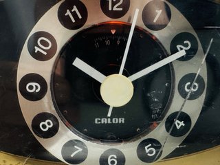 Reloj Despertador Calor Space Age 70s