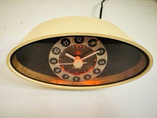 Reloj Despertador Calor Space Age 70s