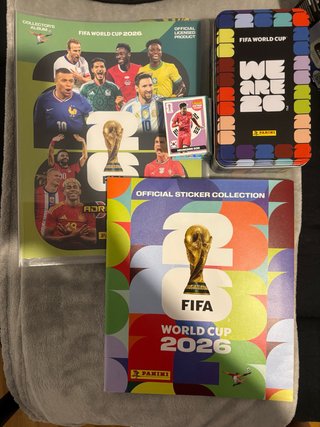 Colección Cromos Mundial 2026 Panini y Adrenalyn