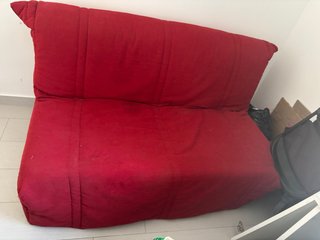 Sofá Cama Ikea Rojo