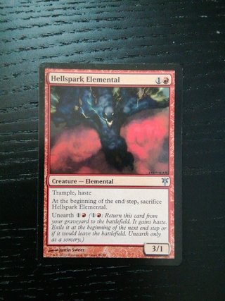 Hellspark Elemental - Magic The Gathering Carta