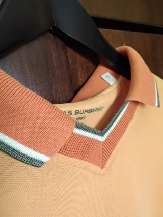 Polo Thomas Burberry Naranja Talla L