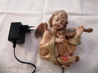 Figura Ángel con Luz