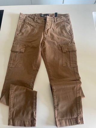 Pantaloni Cargo Rifle Taglia 30 Marrone