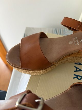 Sandalias Marypaz Talla 38 Marrón