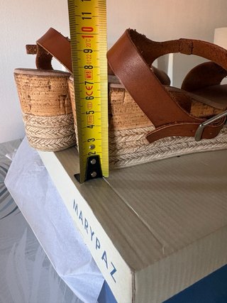 Sandalias Marypaz Talla 38 Marrón